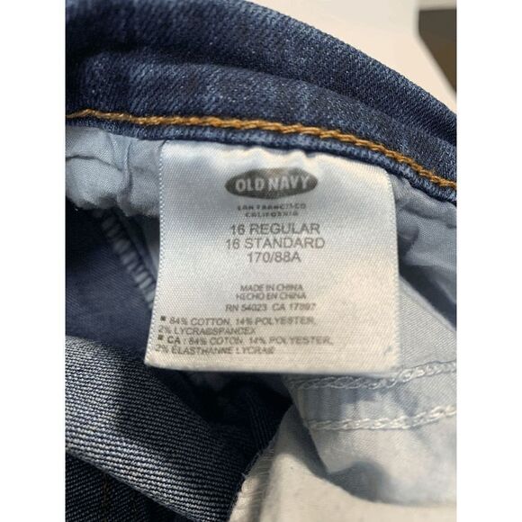 Old Navy The Sweetheart Women's Denim Jeans Skinny Mid Rise Blue Size 16R - Picture 5 of 7